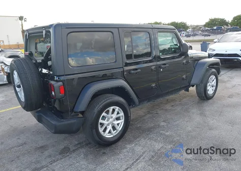 2023 Jeep Wrangler 4-Door Sport S 4X4 из США, поврежденный, VIN 1C4HJXDN6PW618249